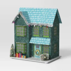 Christmas Glitter House Blue - Wondershop™ 5 Christmas Glitter House Blue - Wondershop™ -Christmas Supplies Store GUEST 4d1207fe 7c73 4a6b b641 3eb09a6a0019