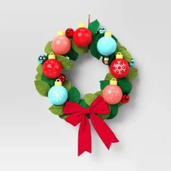 14.5" Pre-lit Battery Operated Christmas Novelty Wreath Green - Wondershop™ -Christmas Supplies Store GUEST 4d5e737b fc91 402c ba2c 18db1320dfed