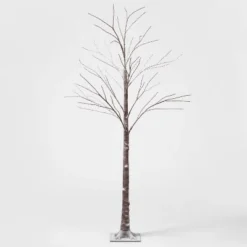 6ft LED Dew Drop Brown Flocked Twig Tree LED Christmas Novelty Sculpture Light Warm White - Wondershop™ -Christmas Supplies Store GUEST 4e4c4afc f072 478d a8a2 f71bf419b48c