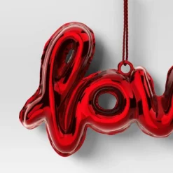4" Christmas Metallic "Love" Ornament Red - Wondershop™ 5 4" Christmas Metallic "Love" Ornament Red - Wondershop™ -Christmas Supplies Store GUEST 4f9d0d2e a0d0 4616 83aa cb9e51c43dfc