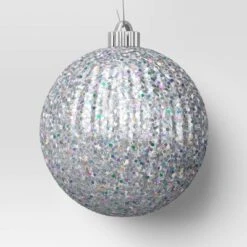 4ct 150mm Christmas Iridescent Glitter Ornament Set Sliver - Wondershop™ 7 4ct 150mm Christmas Iridescent Glitter Ornament Set Sliver - Wondershop™ -Christmas Supplies Store GUEST 51750a29 0c71 4d08 a808 4a30e9f8dc26