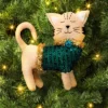 4" Christmas Cat Green Sweater Ornament - Wondershop™ -Christmas Supplies Store GUEST 5bff13bb 204f 484f b78f 48170fa5bec8