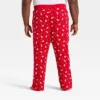 Men's Santa Print Ribbed Holiday Matching Family Pajama Pants - Wondershop™ Red -Christmas Supplies Store GUEST 5d3fc2b5 8661 4841 9d05 a26fef1767ca