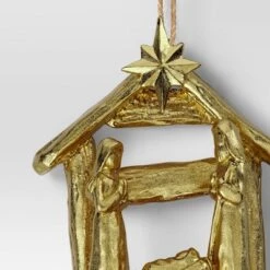 Christmas Gold Resin Nativity Scene Ornament - Wondershop™ 5 Christmas Gold Resin Nativity Scene Ornament - Wondershop™ -Christmas Supplies Store GUEST 5ecc59d1 dbdc 496e b413 6887dc30d3d9