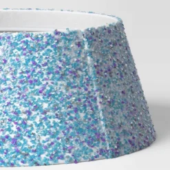 27" Christmas Iridescent Sequined Tree Collar White - Wondershop™ -Christmas Supplies Store GUEST 604ef9a1 ad02 4ad6 97a2 cb8ce72b83e6