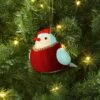 Christmas Featherly Friends Ornament Red Bow - Wondershop™ -Christmas Supplies Store GUEST 60871d5f 7397 4c0e 9431 88370621131d