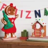 17.25" Fabric Gingerbread Woman Holding Tree Decorative Sculpture - Wondershop™ Brown -Christmas Supplies Store GUEST 61b65659 1024 4595 b0d5 10fcf8ea353a