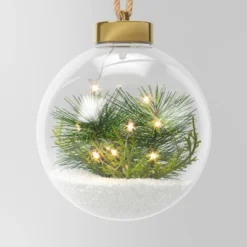 Battery Operated LED Globe With Faux Greenery Christmas Novelty Sculpture Light Warm White - Wondershop™ 9 Battery Operated LED Globe With Faux Greenery Christmas Novelty Sculpture Light Warm White - Wondershop™ -Christmas Supplies Store GUEST 62c6e4d6 d0b3 413b a83e ea8f919a5aad