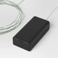 30ct LED Battery Operated Christmas Dewdrop Fairy String Lights Warm White With Green Wire - Steady/Twinkle - Wondershop™ -Christmas Supplies Store GUEST 63621aea 9716 4da5 a923 72e67889e39b