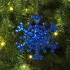 5" Christmas Blue Plastic Snowflake Ornament - Wondershop™ -Christmas Supplies Store GUEST 6455bb8d b596 4069 96e8 5479d23e0ec9