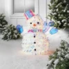 LED Tinsel Snowman Christmas Novelty Sculpture Light With Clear Color Light Bulb - Wondershop™ -Christmas Supplies Store GUEST 6687536b 25a0 46c1 81e8 55aceff0d90e