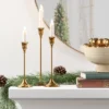 3pc Taper Metal Christmas Candle Holder Set Gold - Wondershop™ -Christmas Supplies Store GUEST 6a2b30aa b49c 4dd3 a743 a572c74ade8f