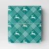 30" 50 Sq Ft Christmas Roll Wrap Deer And Plaid On Green - Wondershop™ -Christmas Supplies Store GUEST 6adfa406 ff63 4d8a a920 b2f28f78571c