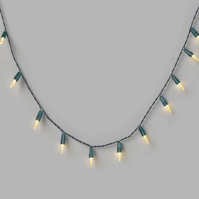 50ct LED Battery Operated Hybrid Miniature String Lights With Green Wire - Wondershop™ 9 50ct LED Battery Operated Hybrid Miniature String Lights With Green Wire - Wondershop™ - Image 7