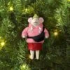 Christmas Felted Wool Mouse Ornament - Pink Jacket - Wondershop™ -Christmas Supplies Store GUEST 6c476a7a b27e 4cce bb5a eeeb87c939f1