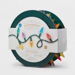 150ct LED C6 Faceted Christmas String Lights Spool Multicolor With Green Wire - Wondershop™ -Christmas Supplies Store GUEST 6cc0fe1c c458 4d3c 927e 0b8622767b1c