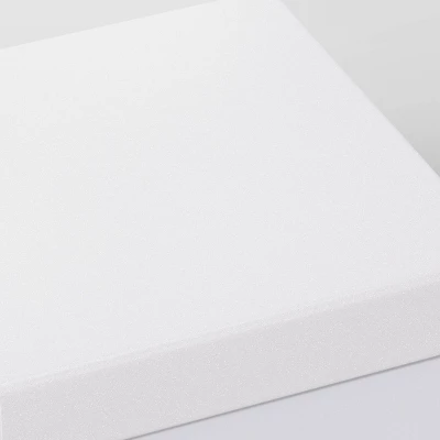 Christmas Wrap Essentials Medium Square Box White Glitter - Wondershop™ 4 Christmas Wrap Essentials Medium Square Box White Glitter - Wondershop™ - Image 2