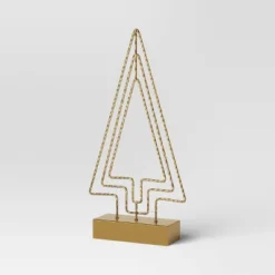 16.25" Battery Operated Lit Wire Christmas Tree Sculpture - Wondershop™ Gold -Christmas Supplies Store GUEST 6fc2f920 3371 410b 8ce1 108c75befbf3