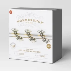 448ct LED Christmas Mini String Lights Garland Warm White Black Wire - Wondershop™ -Christmas Supplies Store GUEST 703446f4 4acf 4cdb b308 90f0a404594f