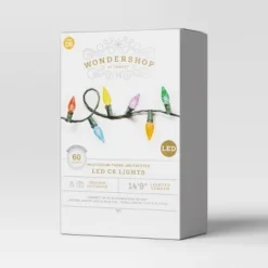 60ct LED Faceted C6 Christmas String Lights Twinkling With Green Wire - Wondershop™ -Christmas Supplies Store GUEST 715e628a 22b0 438d 93a1 e5d836148bad