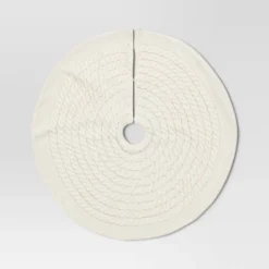 48" Centric Cable Knit Tree Skirt - Wondershop™ -Christmas Supplies Store GUEST 72da9cf2 ca4a 4edf abff a2742db71f34
