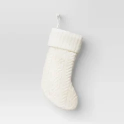 20" Cable Knit Christmas Stocking - Wondershop™ -Christmas Supplies Store GUEST 74360d5f d65c 49d7 8074 b92d9e73ac16
