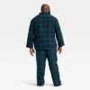 Men's Plaid Flannel Long Sleeve Shirt And Pants Holiday Matching Family Pajama Set - Wondershop™ Navy Blue -Christmas Supplies Store GUEST 746ac1ef 4cde 4271 b80c 970e0dd29ee3