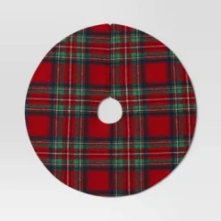 16" Christmas Dia Red/Green Plaid Mini Tree Skirt - Wondershop™ -Christmas Supplies Store GUEST 74f6347a 6113 4034 aafc 9e172598a05c