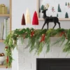 6' Pre-lit Mixed Greenery And Red Berries Artificial Christmas Garland Green With Warm White Lights - Wondershop™ -Christmas Supplies Store GUEST 759e55c6 31f6 44ca b6f6 d32c80831ae4