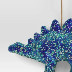 5" Christmas Plastic Chunky Glitter Dinosaur Ornament Blue - Wondershop™ 5 5" Christmas Plastic Chunky Glitter Dinosaur Ornament Blue - Wondershop™ -Christmas Supplies Store GUEST 76e53cd0 11a4 41a9 9ff7 06fe459700e4