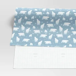 30” 25 Sq Ft Christmas Roll Wrap White Polar Bears On Blue - Wondershop™ -Christmas Supplies Store GUEST 7778a132 14fd 4156 8142 61a2dbe06ffa