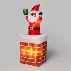 6' LED Animated Santa In Chimney Christmas Inflatable Decoration Red - Wondershop™: Festive Outdoor Display With Lights 7 6' LED Animated Santa In Chimney Christmas Inflatable Decoration Red - Wondershop™: Festive Outdoor Display With Lights -Christmas Supplies Store GUEST 794e75df 2e46 42e1 acf0 80e232431922