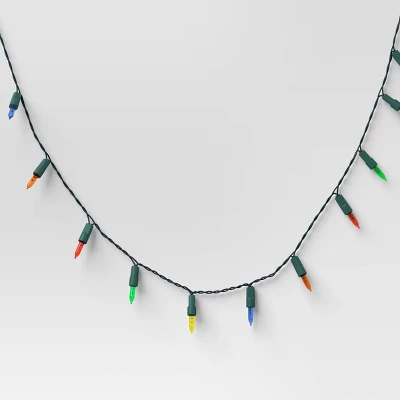 50ct LED Battery Operated Hybrid Miniature String Lights With Green Wire - Wondershop™ 4 50ct LED Battery Operated Hybrid Miniature String Lights With Green Wire - Wondershop™ - Image 2