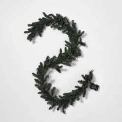 9' Battery Operated Pre-Lit Artificial Pine Christmas Garland Green With Dual Color LED Lights - Wondershop™ 6 9' Battery Operated Pre-Lit Artificial Pine Christmas Garland Green With Dual Color LED Lights - Wondershop™ -Christmas Supplies Store GUEST 7bded9ab d575 48e6 ab99 09eb7a221327