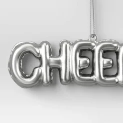 4" Christmas Metallic Words Ornament Silver Cheers - Wondershop™ 5 4" Christmas Metallic Words Ornament Silver Cheers - Wondershop™ -Christmas Supplies Store GUEST 7ed1170e 752f 45d1 9504 e24bd9bffdfa