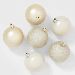 50ct Shatter-Resistant Round Christmas Tree Ornament Set - Wondershop™ -Christmas Supplies Store GUEST 82eb41e9 5fcd 4a8a 96bf b8132e220fe1