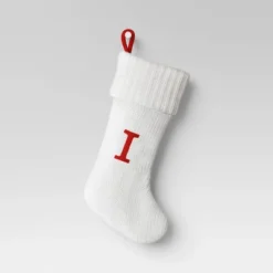 Knit Monogram Christmas Stocking White - Wondershop™ -Christmas Supplies Store GUEST 83352ea4 411a 4945 9a22 2868ce059b00