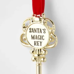 4" 'Santa's Magic Key' Christmas Tree Ornament Gold - Wondershop™ 6 4" 'Santa's Magic Key' Christmas Tree Ornament Gold - Wondershop™ -Christmas Supplies Store GUEST 8490bddb 6eeb 4177 9fb1 ea4ad701ebbb