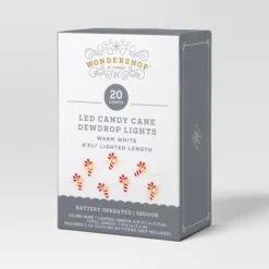 20ct LED Battery Operated Christmas Candy Cane Dew Drop Lights Warm White With Silver Wire - Wondershop™ 9 20ct LED Battery Operated Christmas Candy Cane Dew Drop Lights Warm White With Silver Wire - Wondershop™ -Christmas Supplies Store GUEST 8552eb97 42a8 4ad0 838d 5b404b5f8c6d