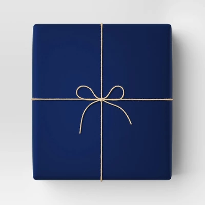 30” 25 Sq Ft Christmas Roll Wrap Solid Blue - Wondershop™ 3 30” 25 Sq Ft Christmas Roll Wrap Solid Blue - Wondershop™