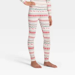 Kids' "Let It Snow" Fair Isle Cozy Knit Long Sleeve Shirt And Pants Holiday Matching Family Pajama Set - Wondershop™ Cream -Christmas Supplies Store GUEST 8797dcf5 76b5 416e 8f9f 5b2bdab15536