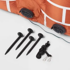 6' LED Animated Santa In Chimney Christmas Inflatable Decoration Red - Wondershop™: Festive Yard Display, Easy Setup -Christmas Supplies Store GUEST 898c4f9d faaf 4b49 b2fc 87cddec433a7