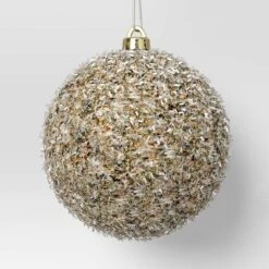 9ct Christmas Tinsel Ball Champagne - Wondershop™ -Christmas Supplies Store GUEST 89c2fe7b 0acf 408d b0e8 cfdac8e51dcf