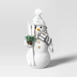 19.25" Fabric Snowman Figurine With Skis - Wondershop™ White 7 19.25" Fabric Snowman Figurine With Skis - Wondershop™ White -Christmas Supplies Store GUEST 8ac6c87b bc56 4c7f 8779 b663c4585a30