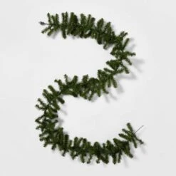 9' Pre-Lit Artificial Pine Christmas Garland Green With Multicolor Lights - Wondershop™ -Christmas Supplies Store GUEST 8db7394a 53f6 4a6e a031 dc985f359158