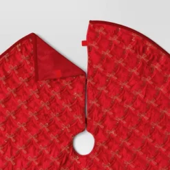 48" Christmas Embroidered Bow Velvet Tree Skirt Red - Wondershop™ -Christmas Supplies Store GUEST 8f2b466c 3325 4c6c bd70 d84fd10cf88a