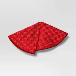 48" Christmas Embroidered Bow Velvet Tree Skirt Red - Wondershop™ -Christmas Supplies Store GUEST 916b8f19 eca7 4316 bedd 3f6daf848839