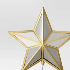 12.25" Warm White Lights Faceted Star Christmas Tree Topper Gold - Wondershop™: Indoor Decor: Indoor Decor: Indoor Decor 7 12.25" Warm White Lights Faceted Star Christmas Tree Topper Gold - Wondershop™: Indoor Decor: Indoor Decor: Indoor Decor -Christmas Supplies Store GUEST 9467cf07 9691 43da bfa9 38ec48851caf
