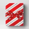 30” 90 Sq Ft Christmas Roll Wrap Red/White/Silver Diagonal Stripes - Wondershop™ -Christmas Supplies Store GUEST 951e99cc 381e 44fd 8efa c7d79314bed3
