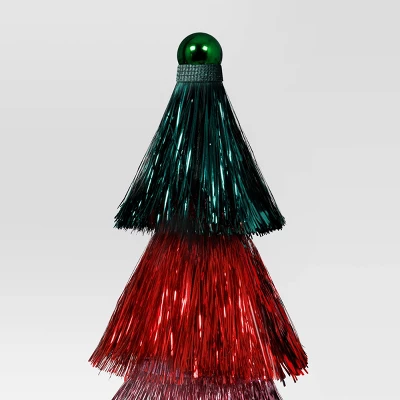 10.75" Christmas Tinsel Multicolor Tree Décor - Wondershop™ 4 10.75" Christmas Tinsel Multicolor Tree Décor - Wondershop™ - Image 2